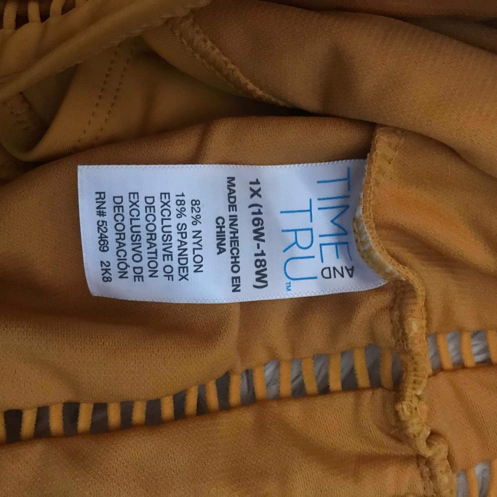 SOLD Swim suit plus size 1x/xl nwt - Picture 7 of 7